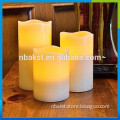 CE/ROHS Certificated Remote Control Flameless Paraffin Wax LED Candle